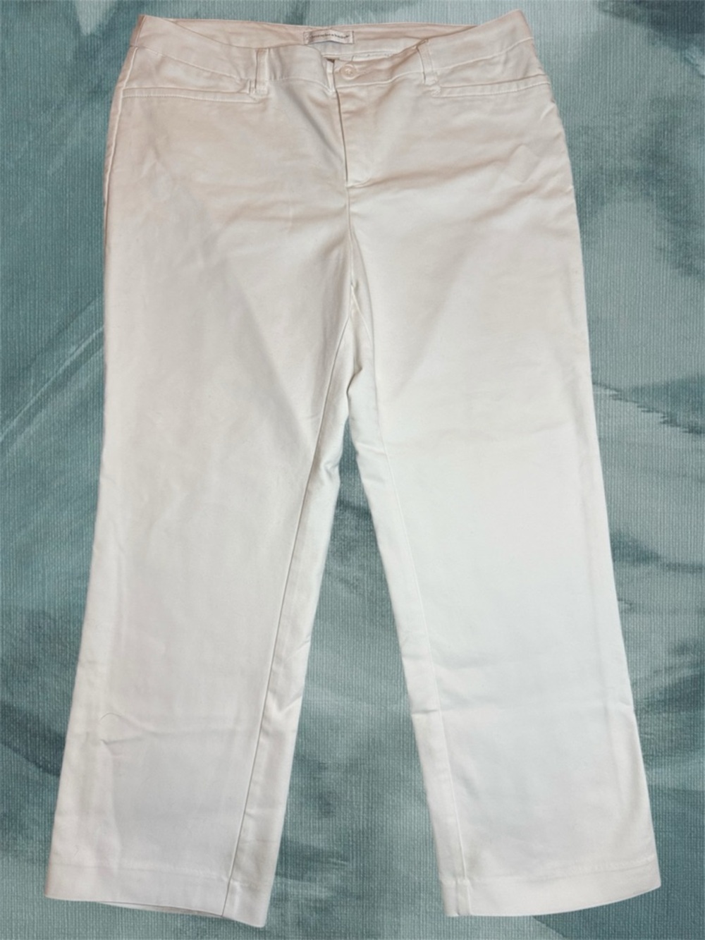 Christopher & Banks Light Cream Women's Pants - Picture 1 of 8